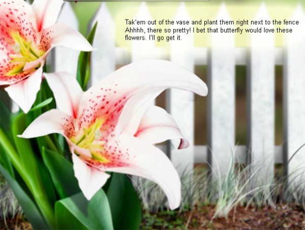 Creation of Garden girl: Step 21